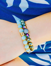 Load image into Gallery viewer, Amazonite & Gold Bracelet