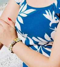 Load image into Gallery viewer, Amazonite & Gold Bracelet