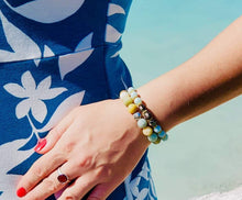 Load image into Gallery viewer, Amazonite & Gold Bracelet